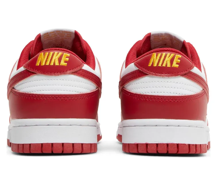 Mens Nike Dunk Low (USC Gym Red) Comfortable lining
