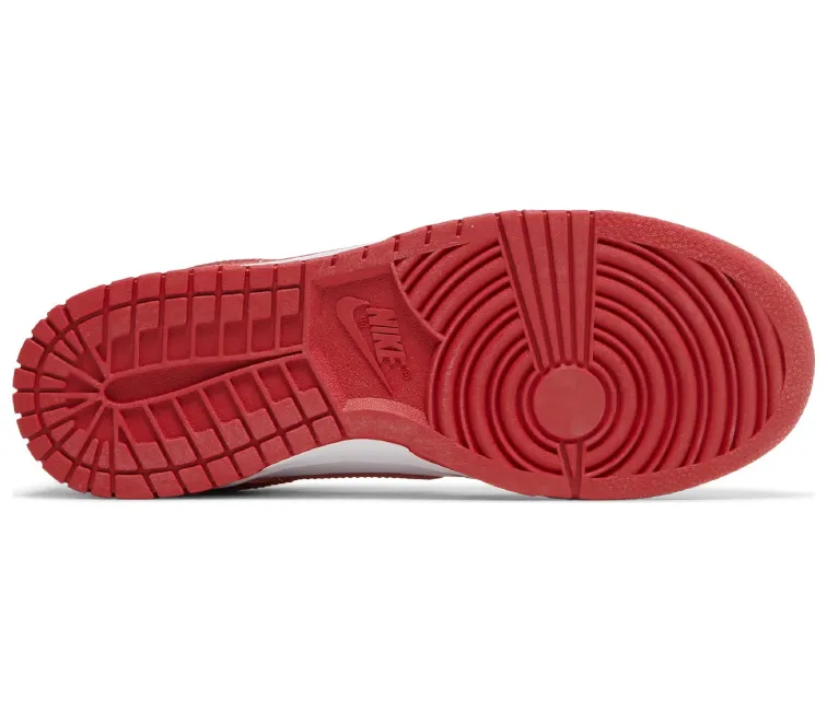 Mens Nike Dunk Low (USC Gym Red) Ankle hug