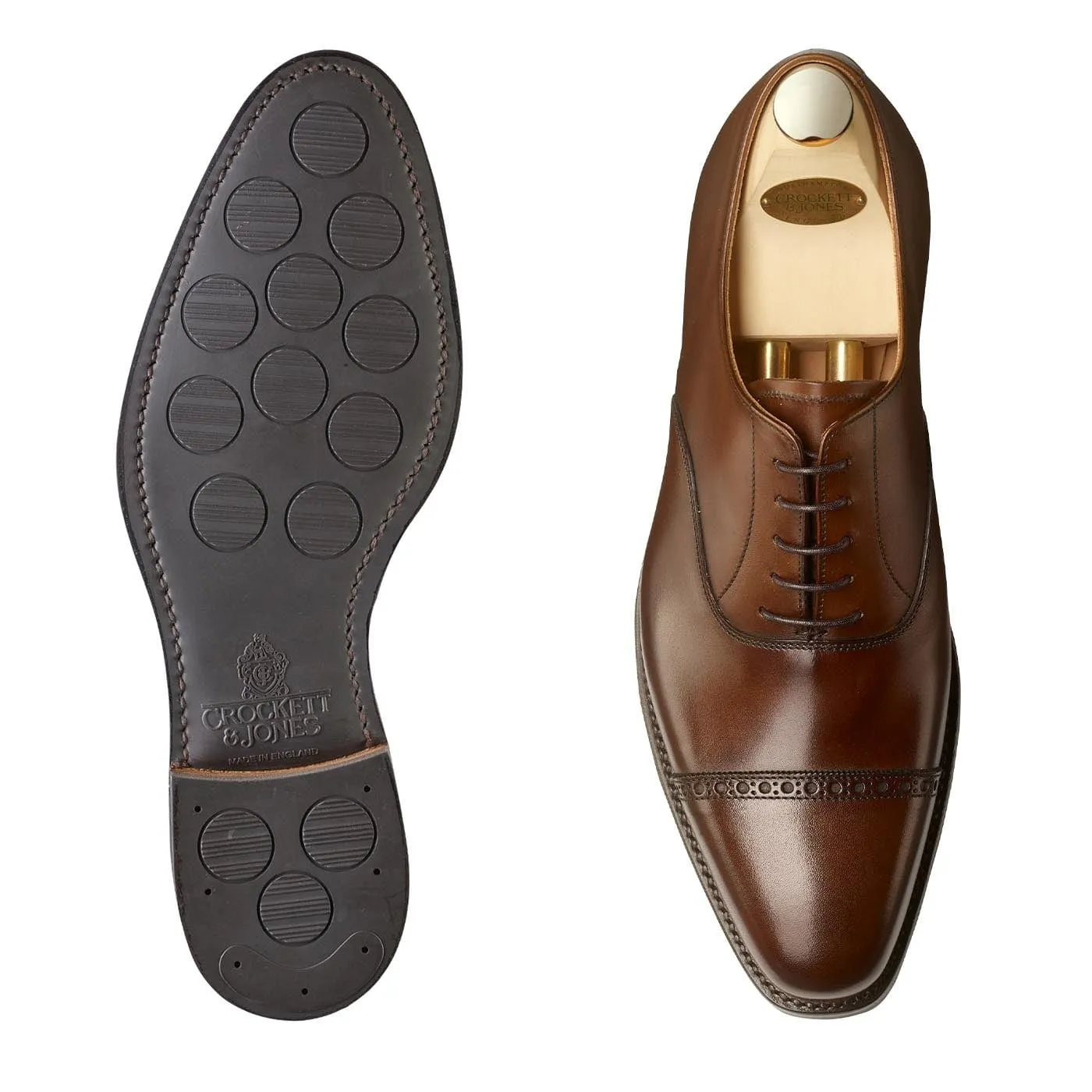 Arden 3 Dark Brown Burnished Calf Stable Shade