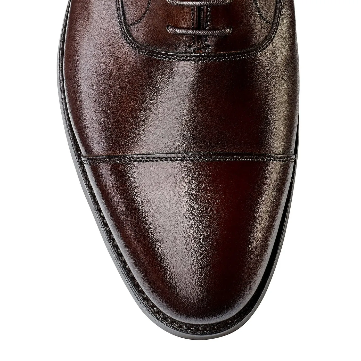 Connaught 2 Dark Brown Burnished Calf (City Sole) Gala Ready Minimal Details