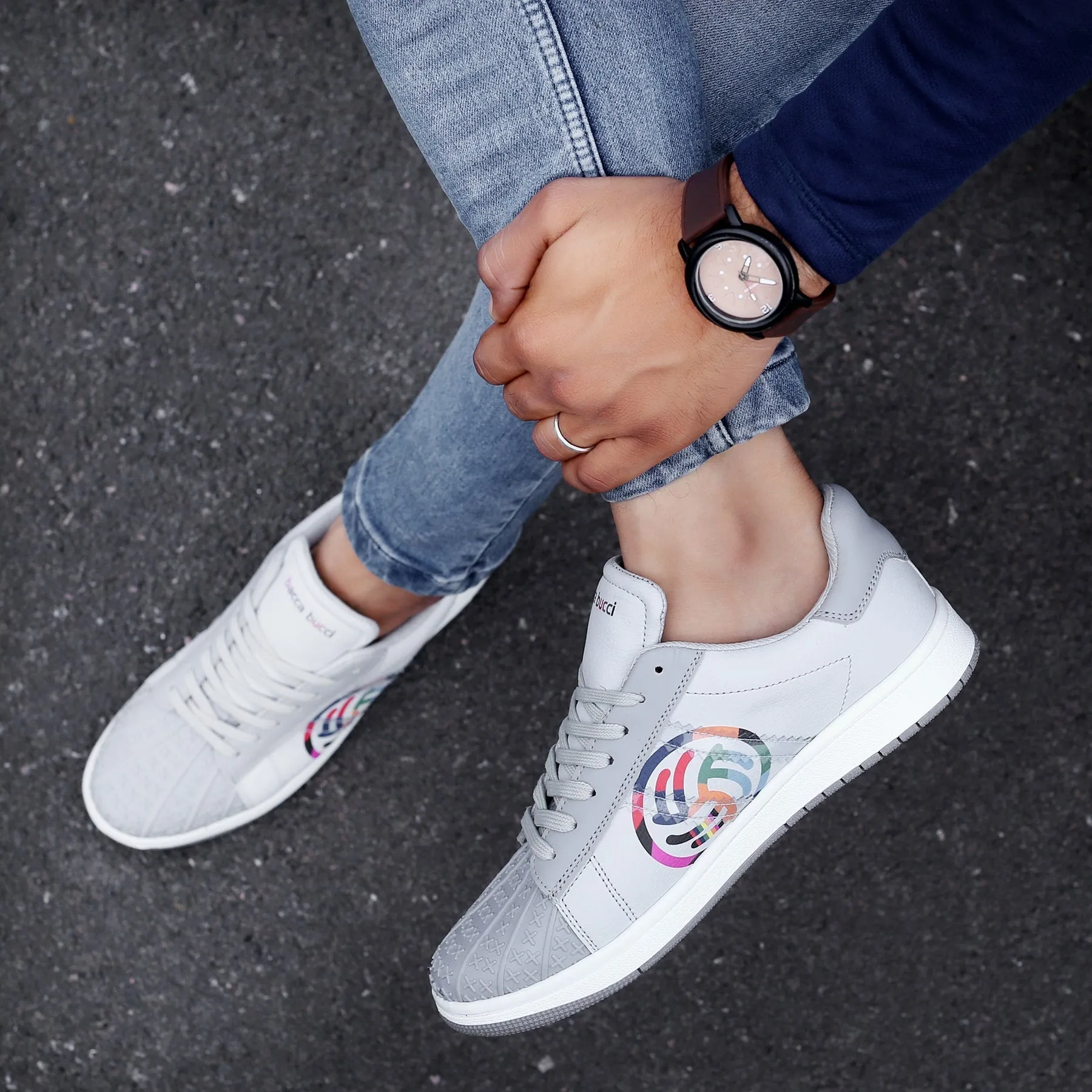 cruelty - free running shoes manga - themed running wear Bacca Bucci Boombox