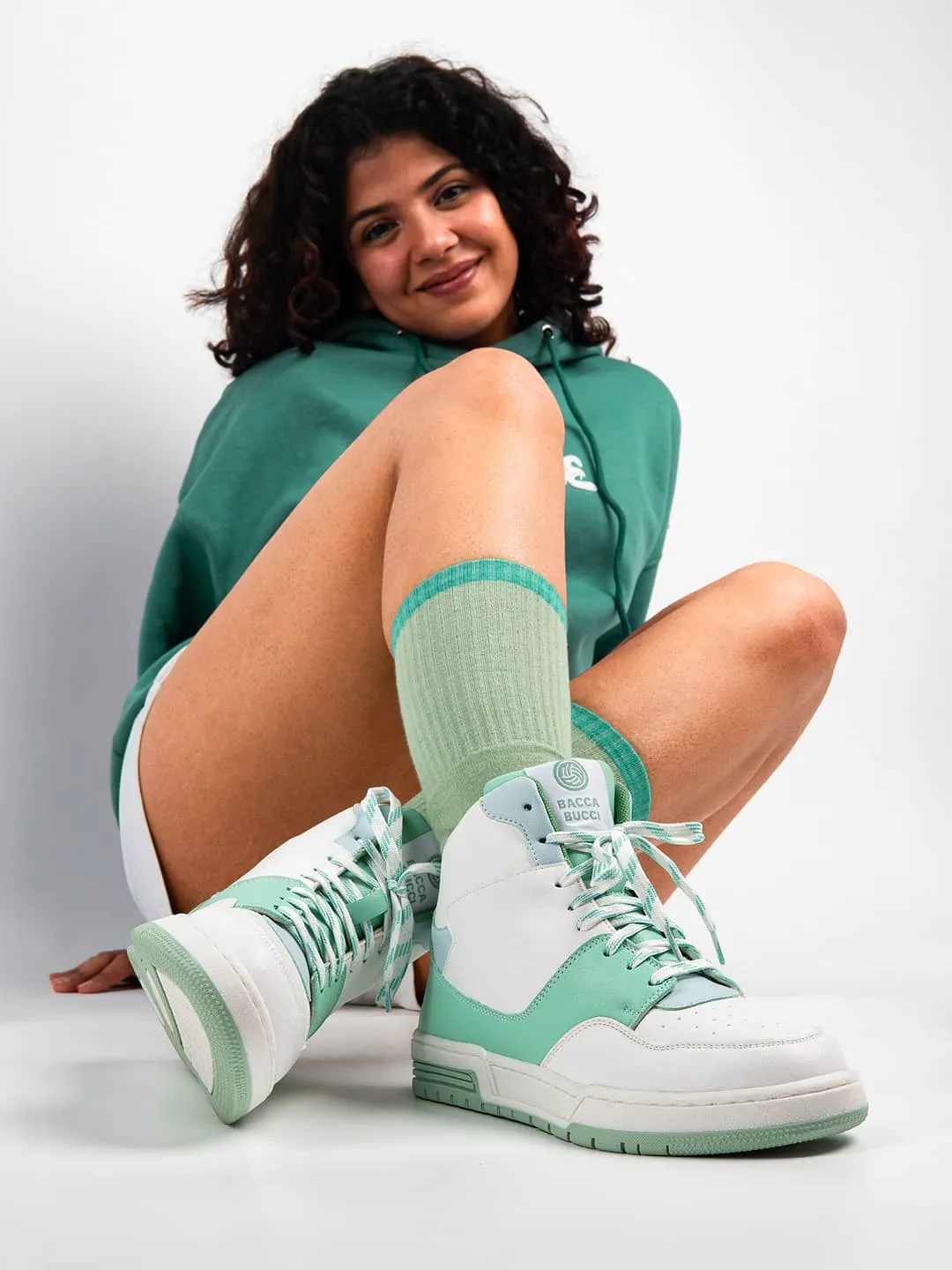 Bacca Bucci ETHEREA Women??s Pop High-Top Sneakers knee - high running wear