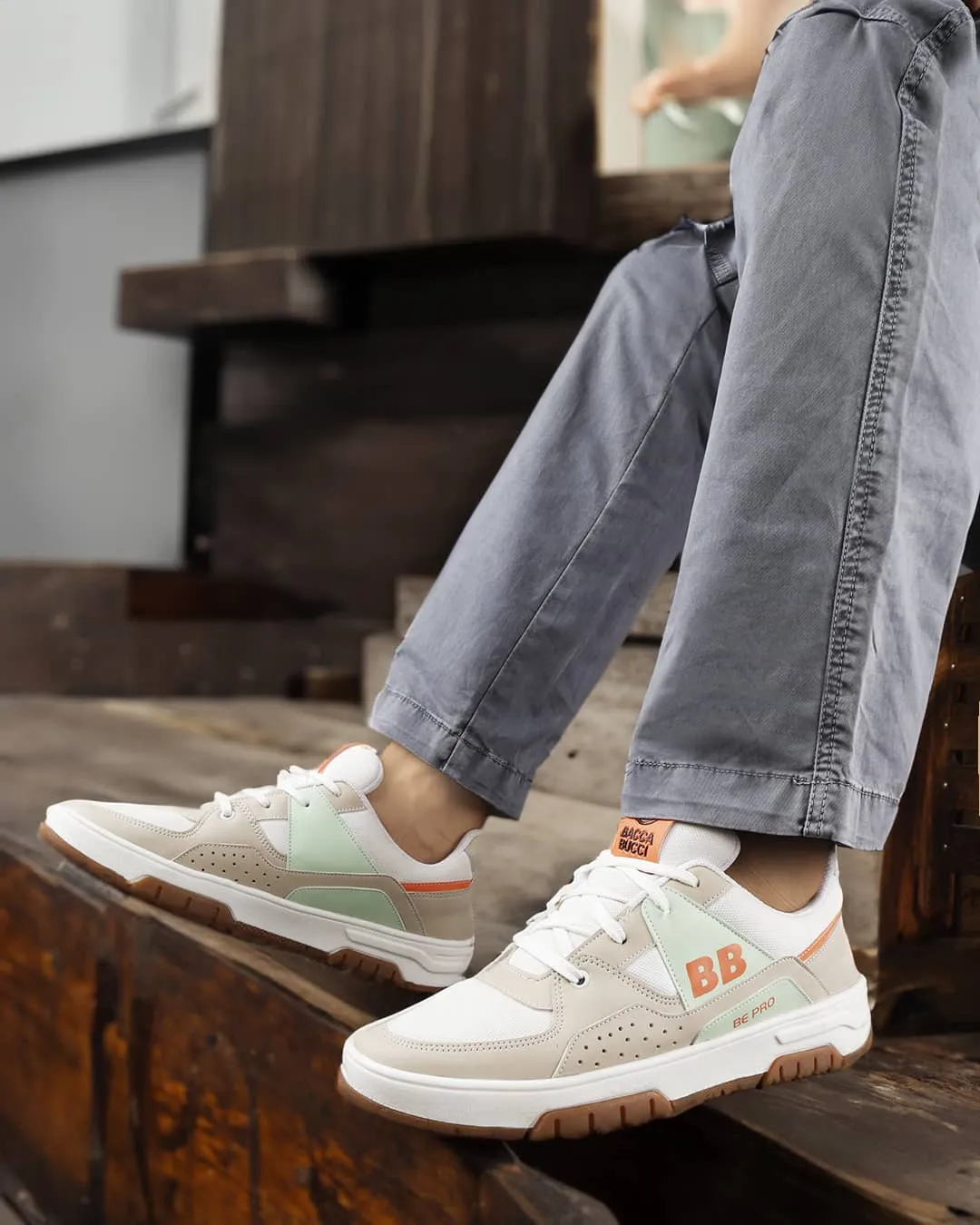 vamp Comfort Heel Cup Bacca Bucci Groove Low Top Sneakers