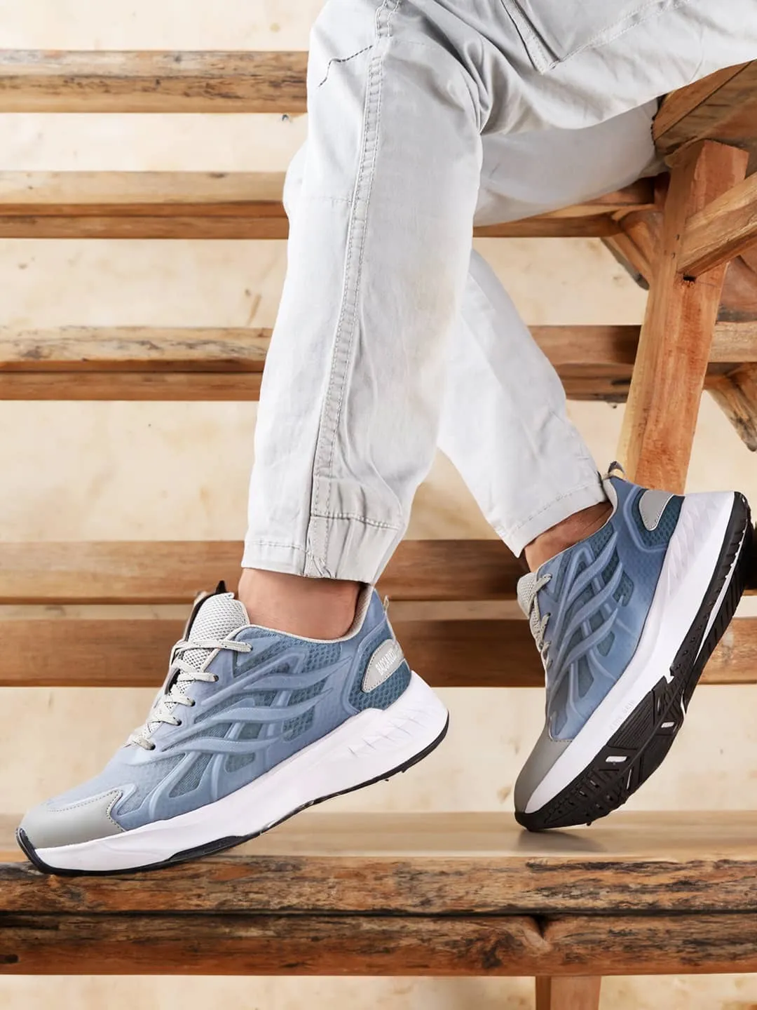 Recreational sports hybrid sole shoes Bacca Bucci HELIX Men's Low-Top Casual Athleisure Shoes