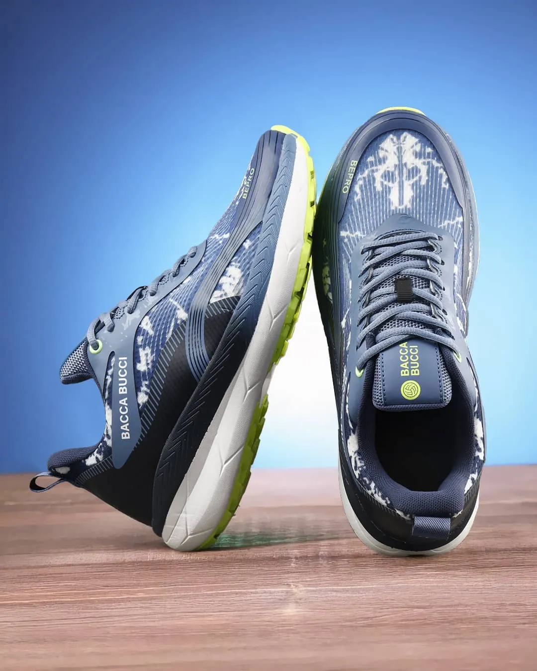 Urban Runner Lightweight Flexibility Bacca Bucci IKATRON ?C Men's Athleisure Sports Shoes with Dual-Density Sole