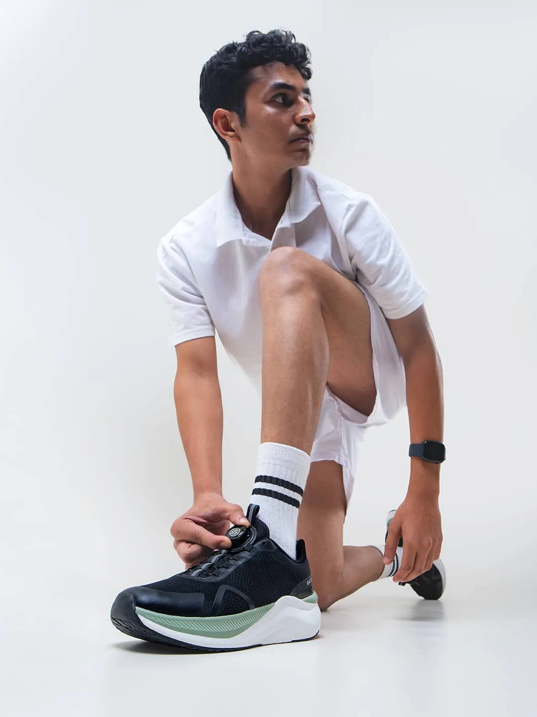 Bacca Bucci ION Glide ?C Advanced Performance Sports Shoes with Rotary Lacing running on dirt roads AdjustableLaces