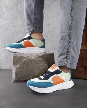 running in an airport area shoes campus - runner Bacca Bucci Men's SYLVIA Chunky Sole Sneakers