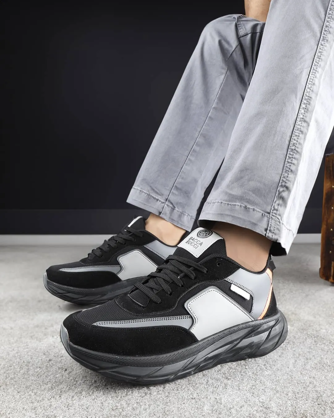 Fila Trainer Bacca Bucci Men's SYLVIA Chunky Sole Sneakers