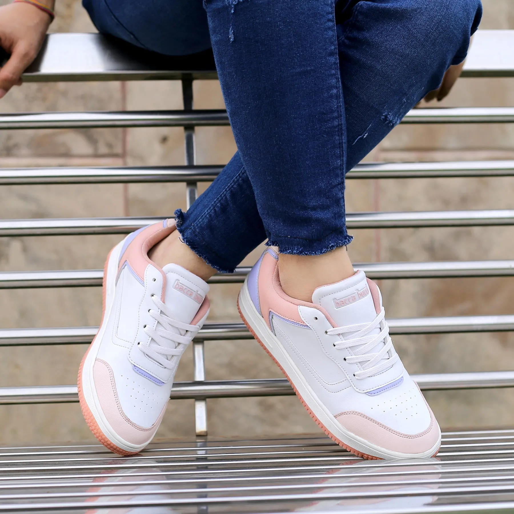 Lightweight Shoes performance - brand shoes Bacca Bucci NAOMI Low-top Flat Sole Sneakers For Women