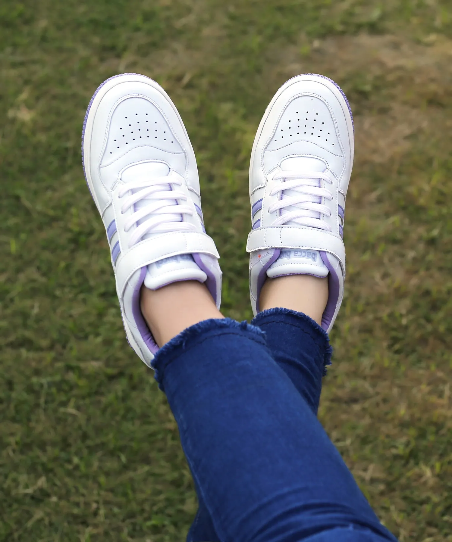 Bacca Bucci PHOENIX Low-Top Fashion Women's Sneakers with Hook & Loop Closure Hip - support Bounce Back