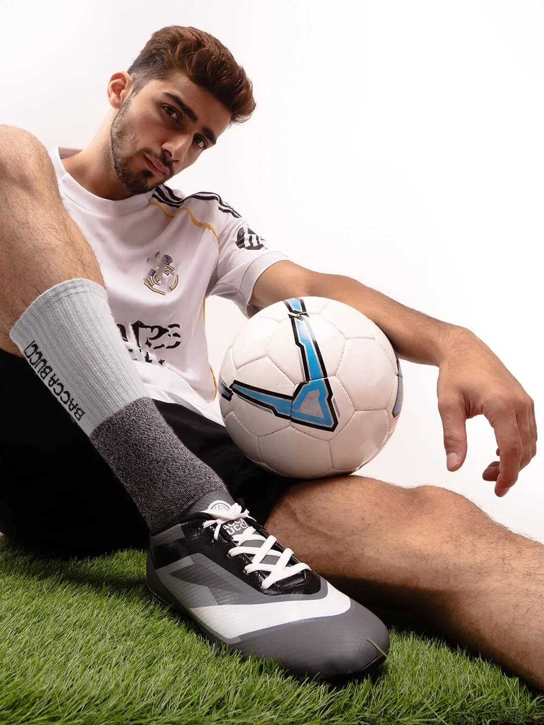 Bacca Bucci ??Strike X?? Firm ground Football Shoes | Lightweight Soccer Cleats with High-Traction Studs Odor   Resistant