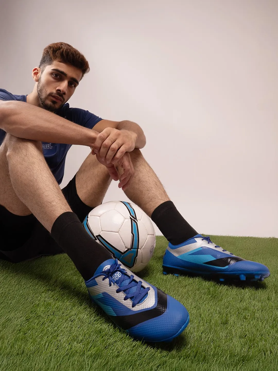 Bacca Bucci ??Strike X?? Firm ground Football Shoes | Lightweight Soccer Cleats with High-Traction Studs Focus - boosting