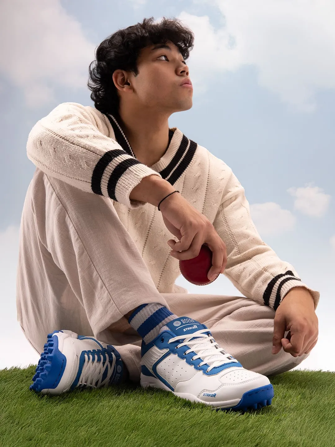 Bacca Bucci STRIKER Cricket Shoes science - fiction - themed running wear shock - absorbing shoe attributes