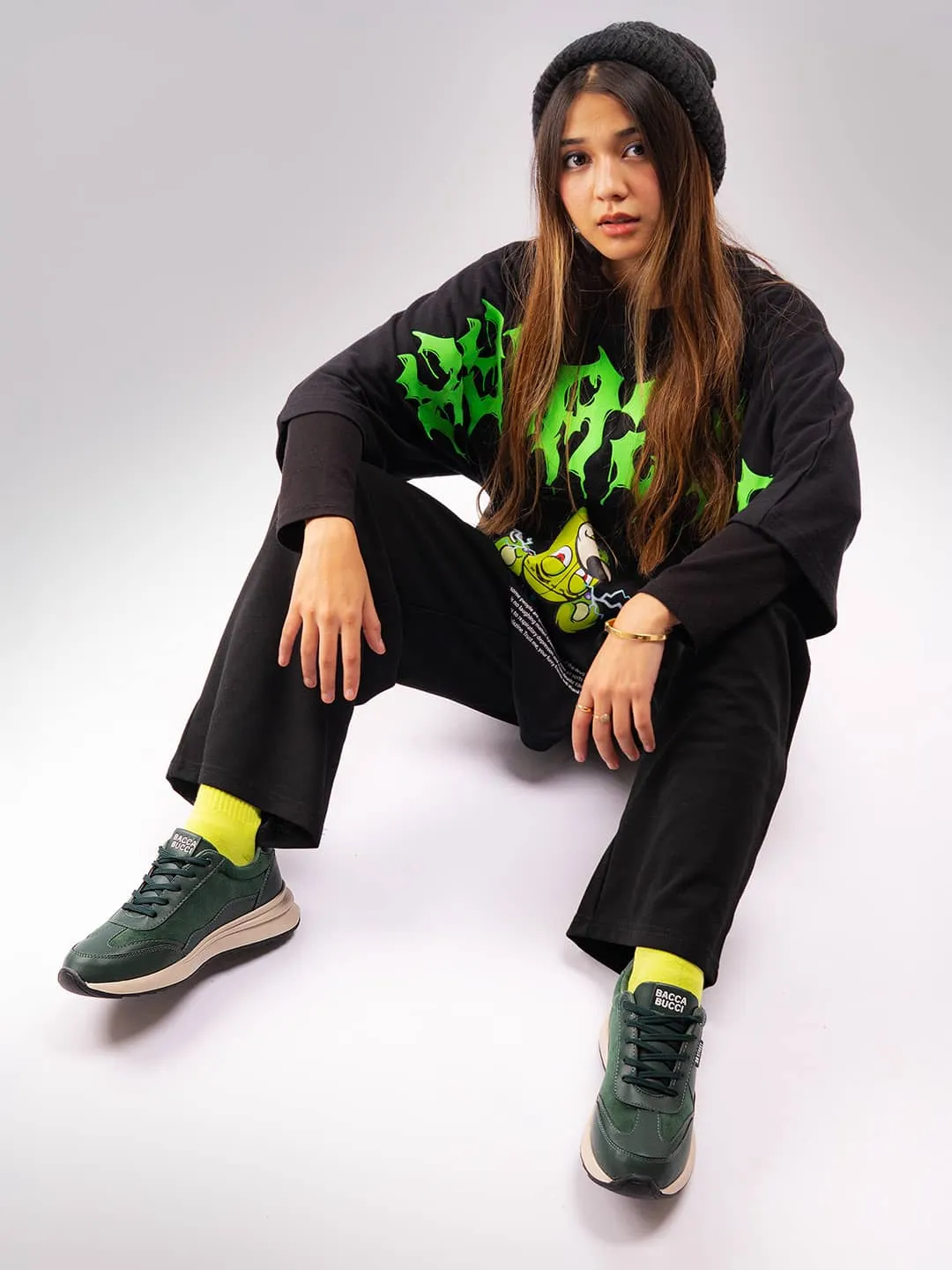 Flat terrain stability Meta-Rocker Bacca Bucci TAMRA Low-Top Women's Sneakers