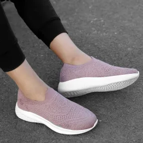 all - weather suitability shoes Supination control Bacca Bucci Women's WALKER Slip-On Walking Breathable Mesh Sports Shoes Sneakers