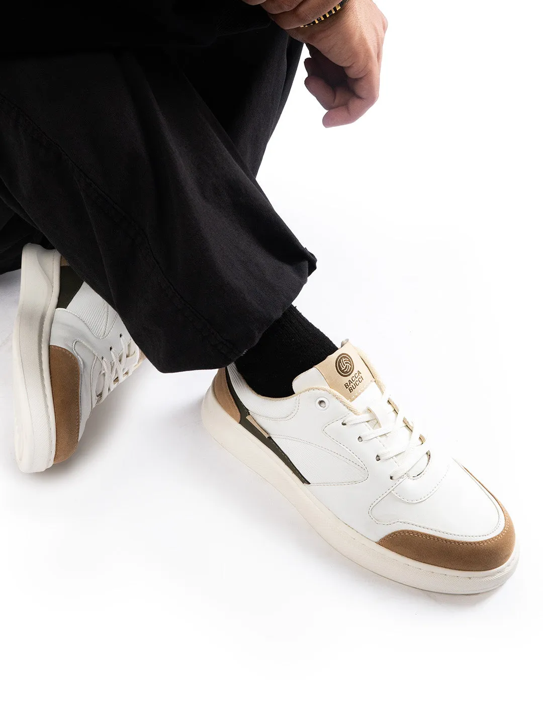 Bacca Bucci Zypher Men's Low-Top Sneakers Back - support Kinetic - powered