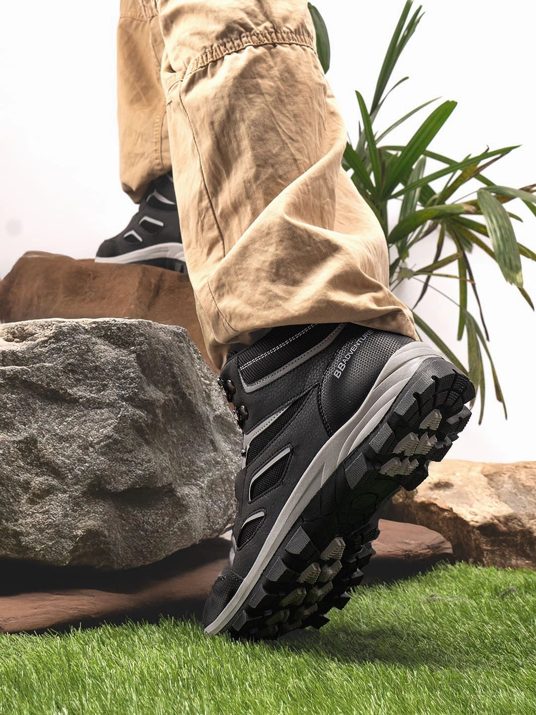 Synthetic Upper Bacca Bucci ENDURO High-Top Outdoor Hiking Boots
