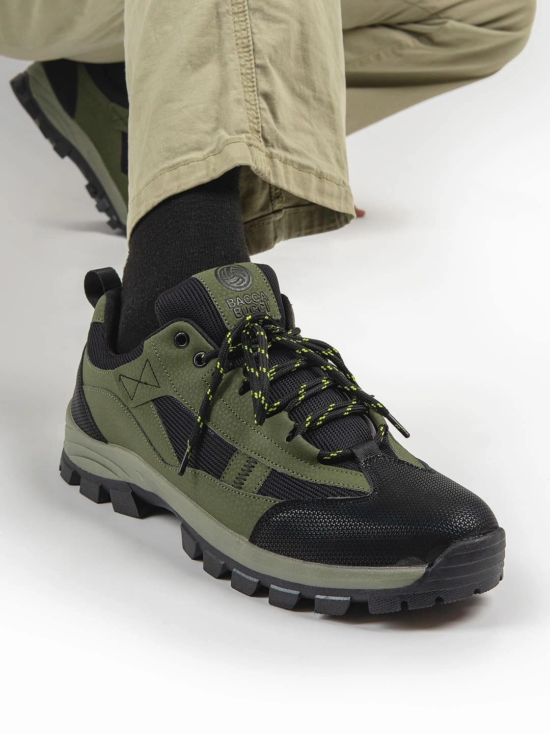 Bacca Bucci FOREST Low-Top Hiking Boots for Men Outdoor Use