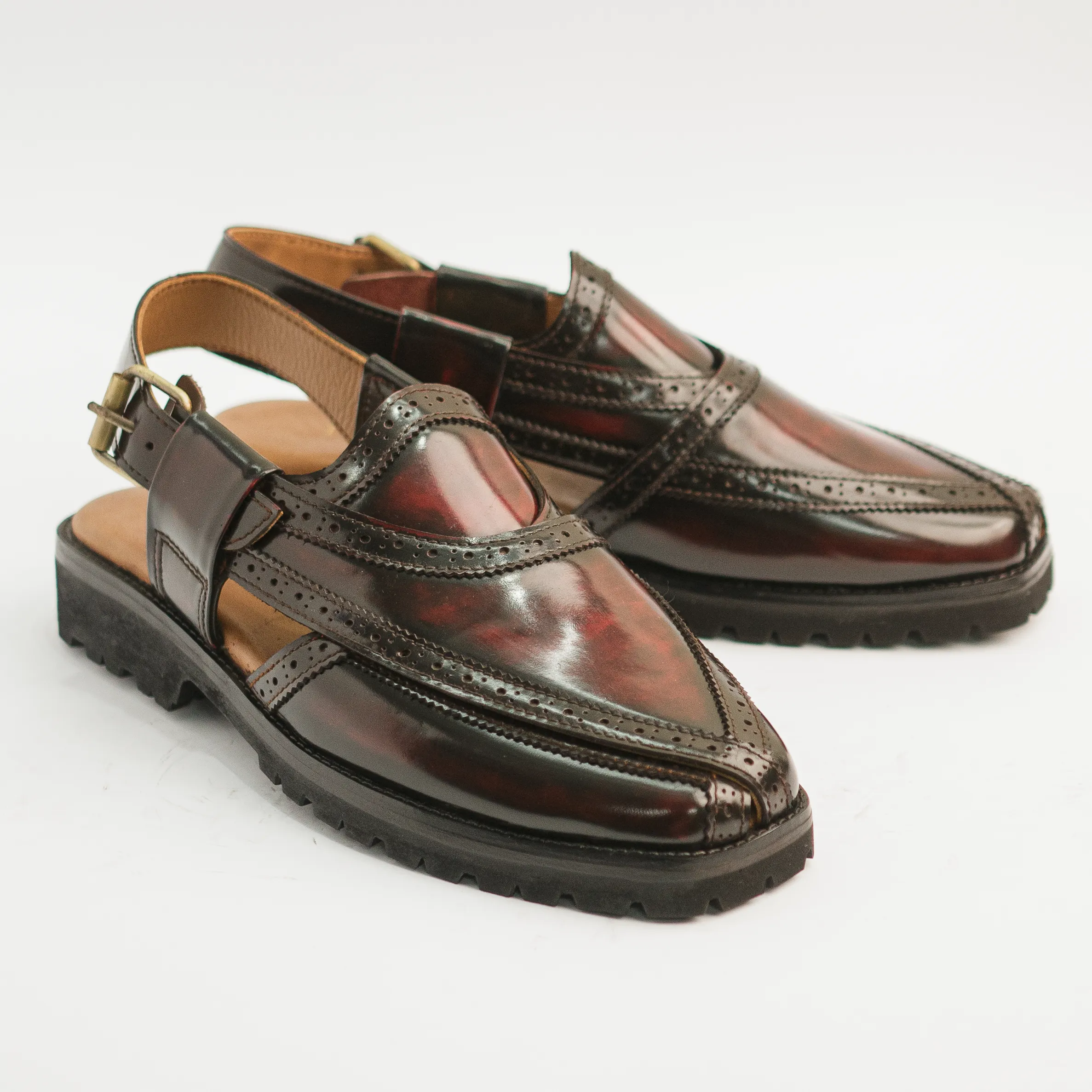 Badshah - Bordeaux Patina Comfort Flex
