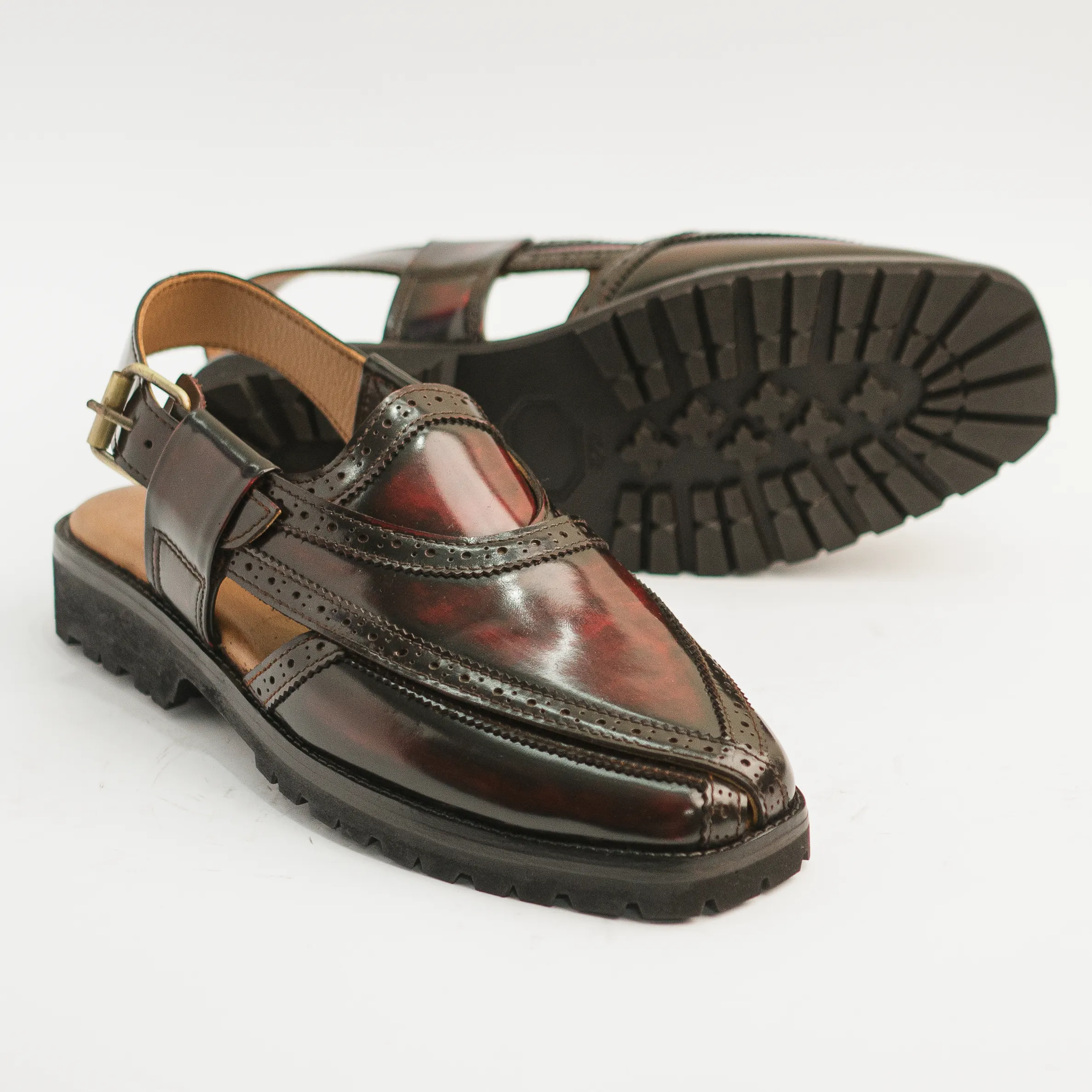 Badshah - Bordeaux Patina Workplace Style Versatile Design