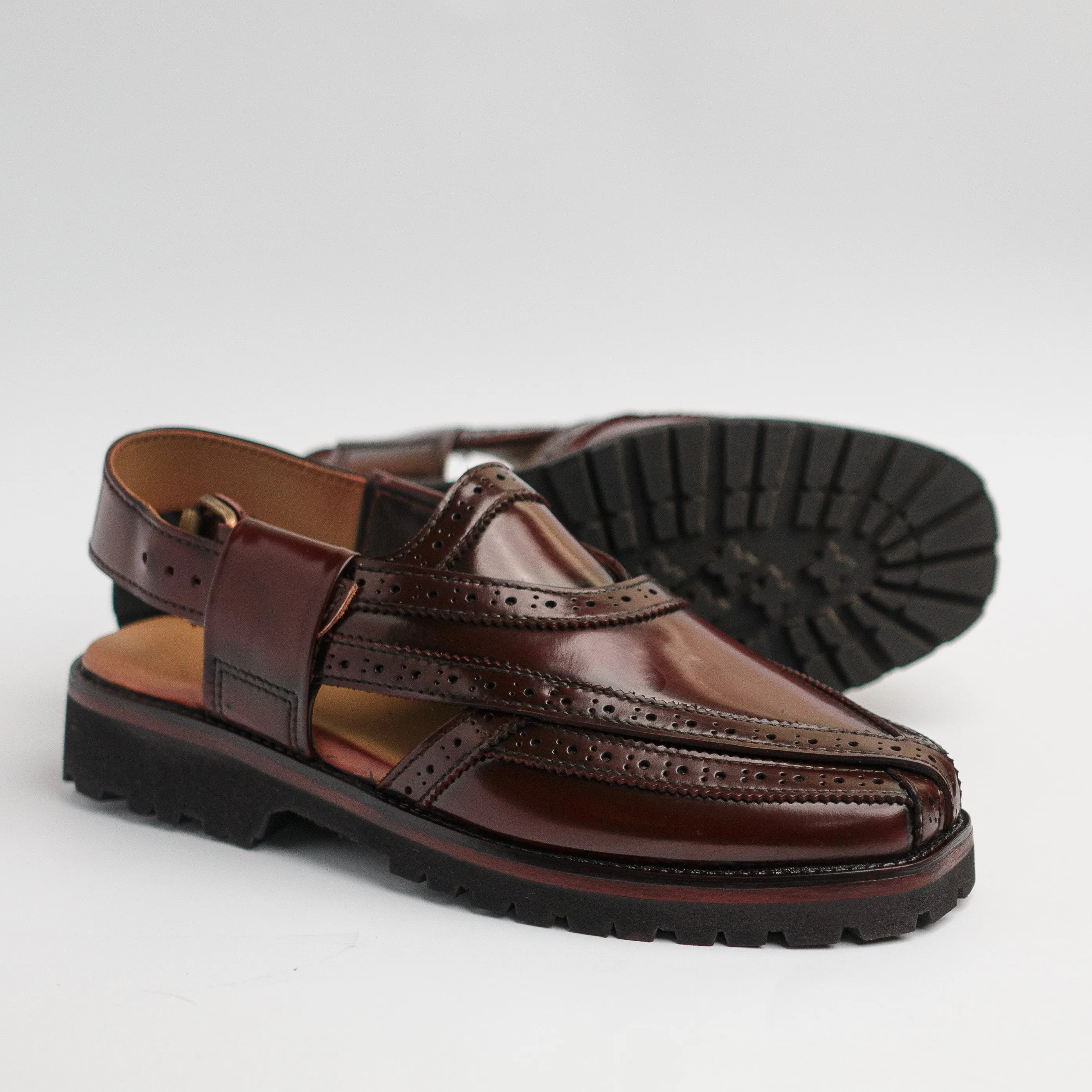 Badshah - Burgundy Textured Finish Office Ready