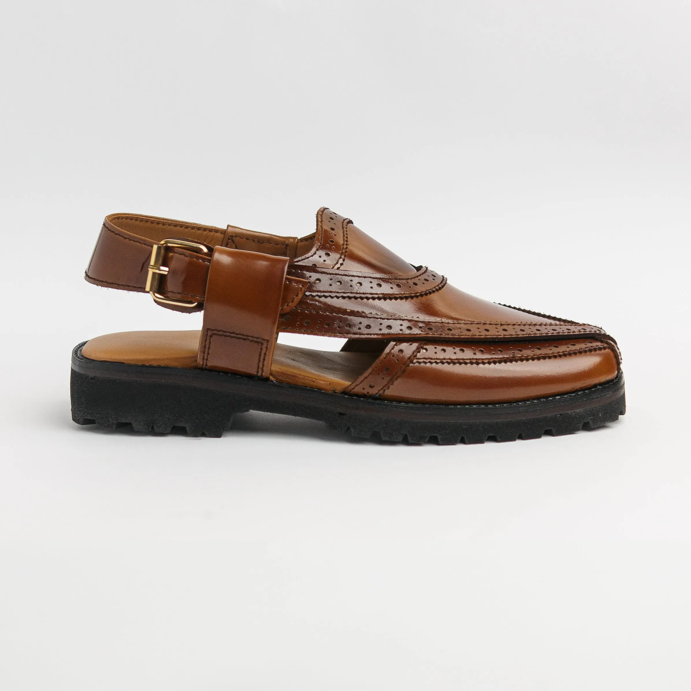 Badshah - Dark Tan Comfort Zone Tailored Silhouette Interview Day