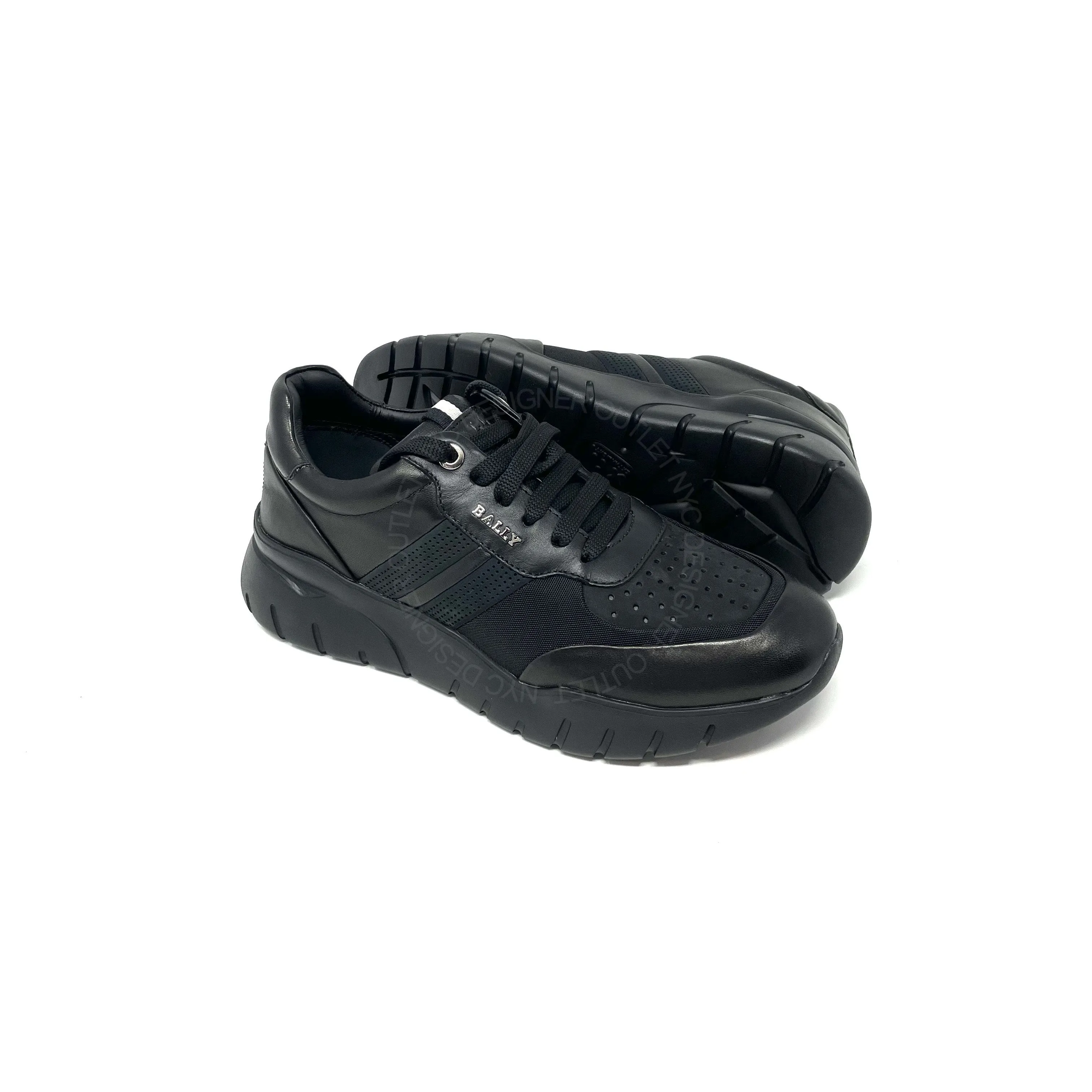 warm - weather shoes Bally Mens Leather Sneaker