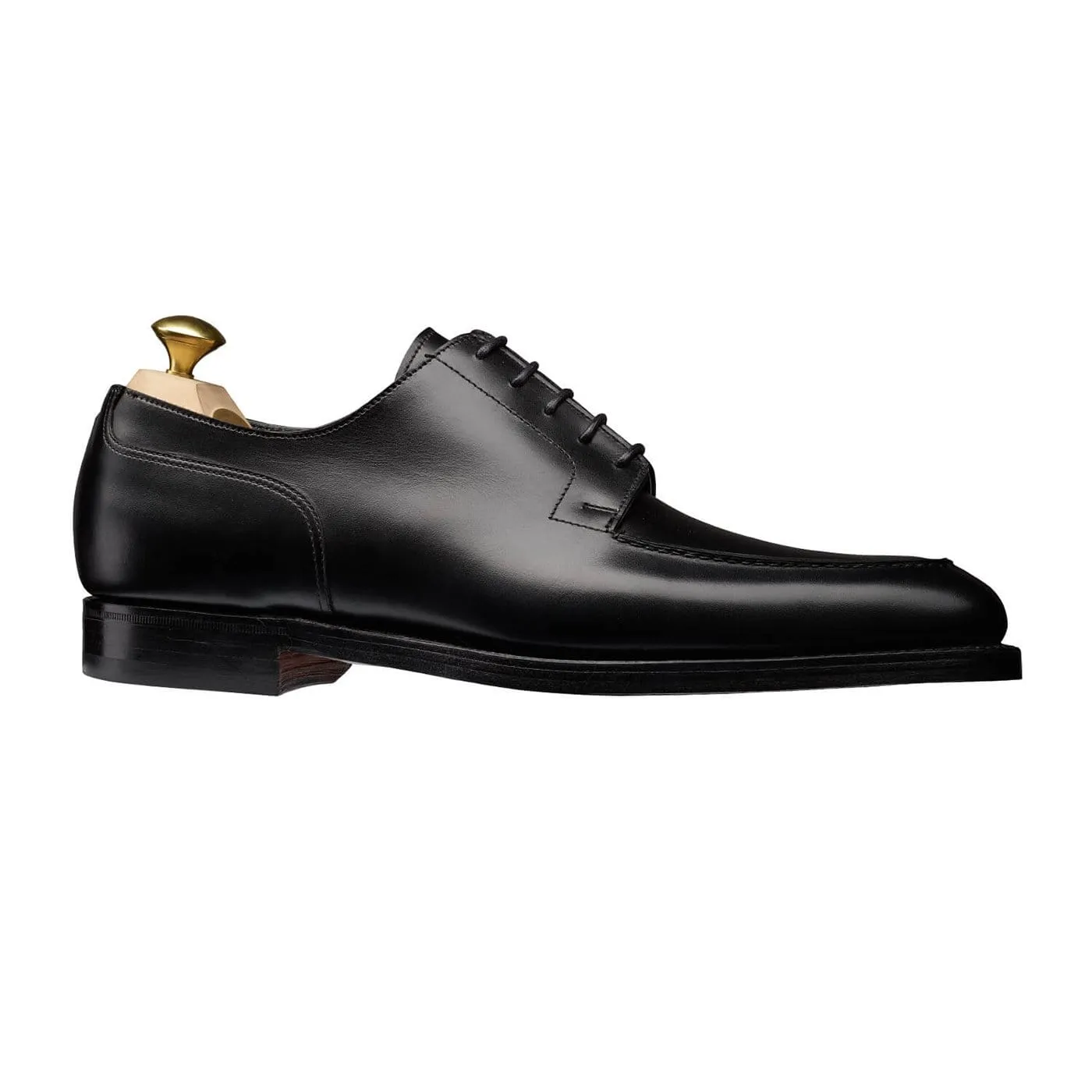 Polished Trim Balfour Black Calf