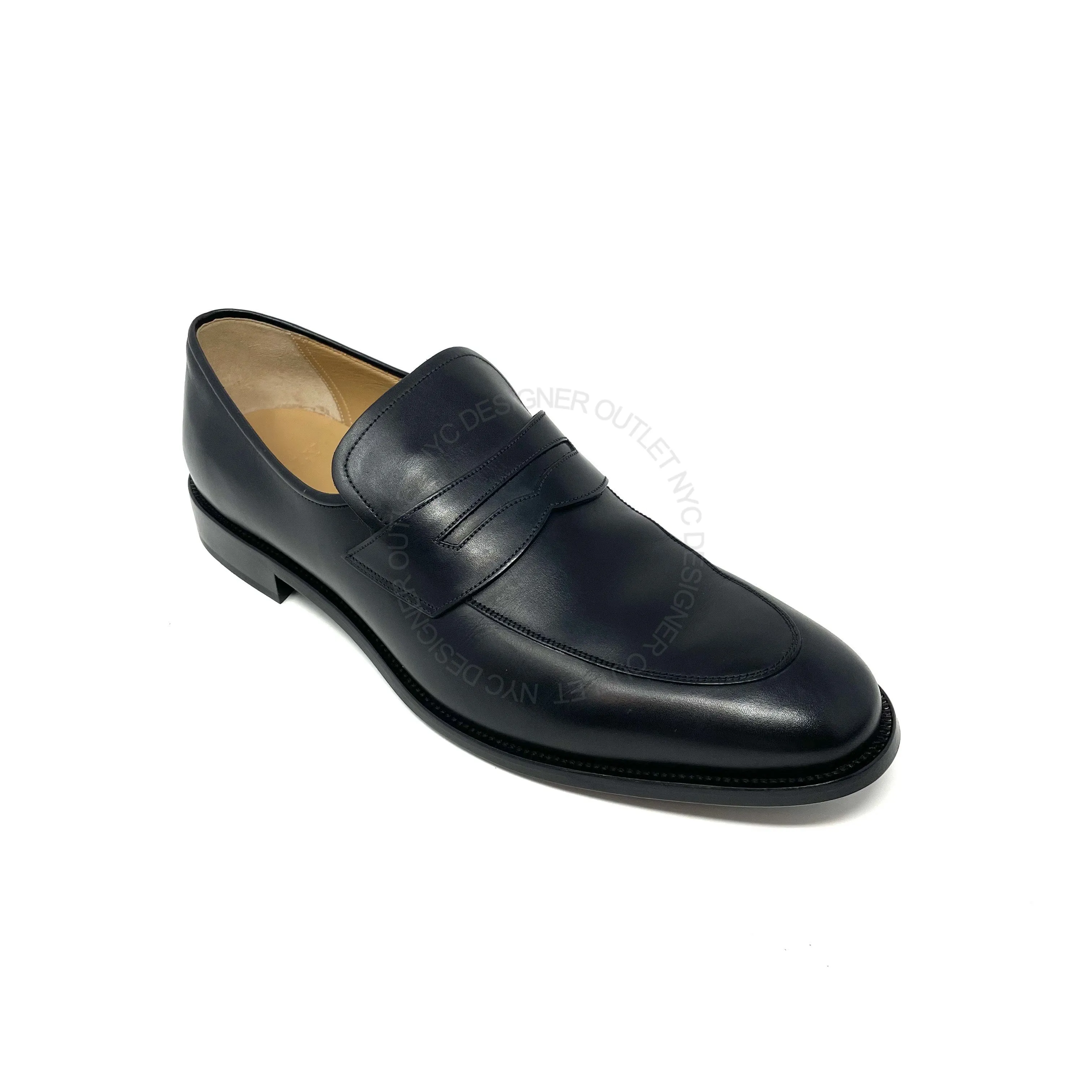 Bally Mens Leather Loafer Classic Comfort Easy To Clean