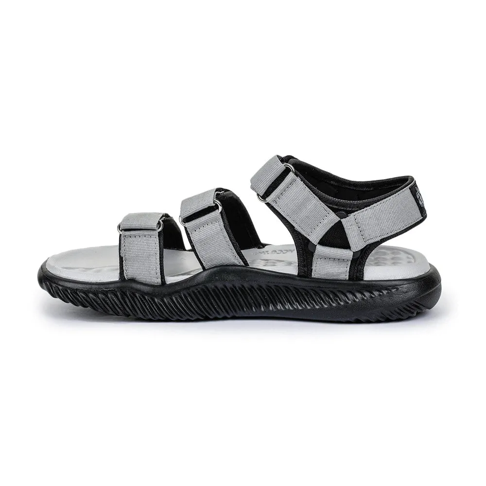 Stay Casual Relax Mode A-HA Casual Grey Sandals For Men STAMINA-4E By Liberty