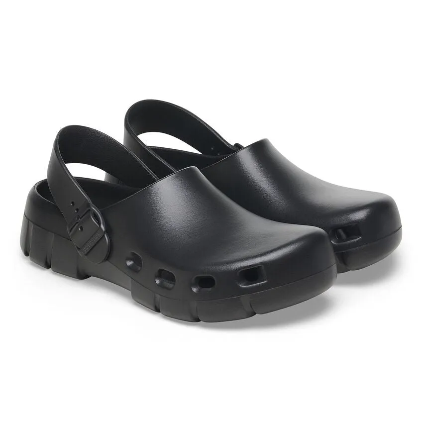 Birki-Flow in Black from Birkenstock Outdoor Ready Summer Travel Footwear