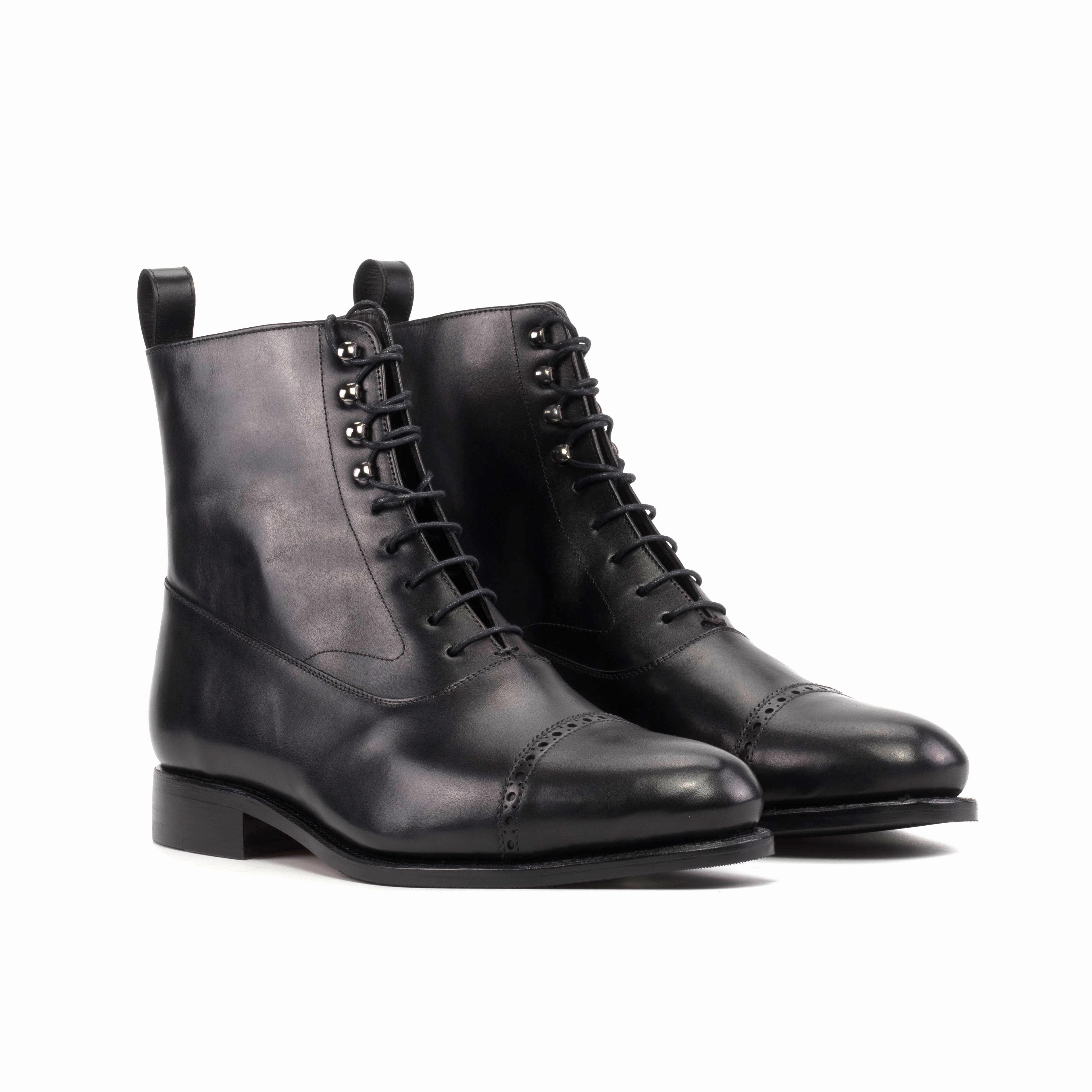 Black Box Calf Leather Balmoral Boot Active Adventures Built Tough
