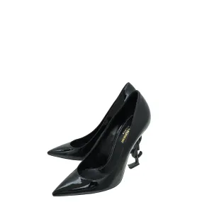 YSL Black Opyum Pump 39 Dressy Footwear