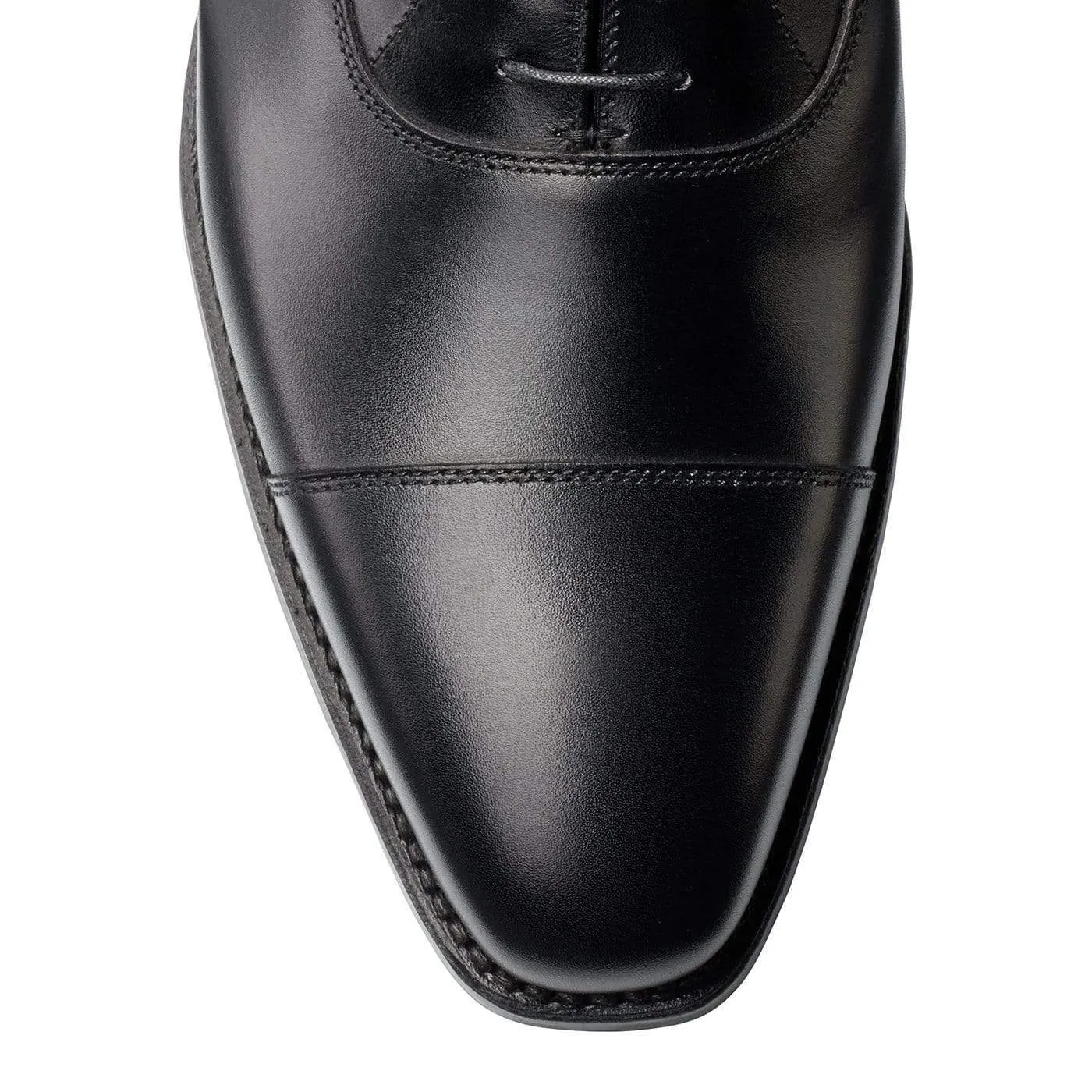 Hallam Black Calf Work Ready Look Matte Finish Tailoring Fan