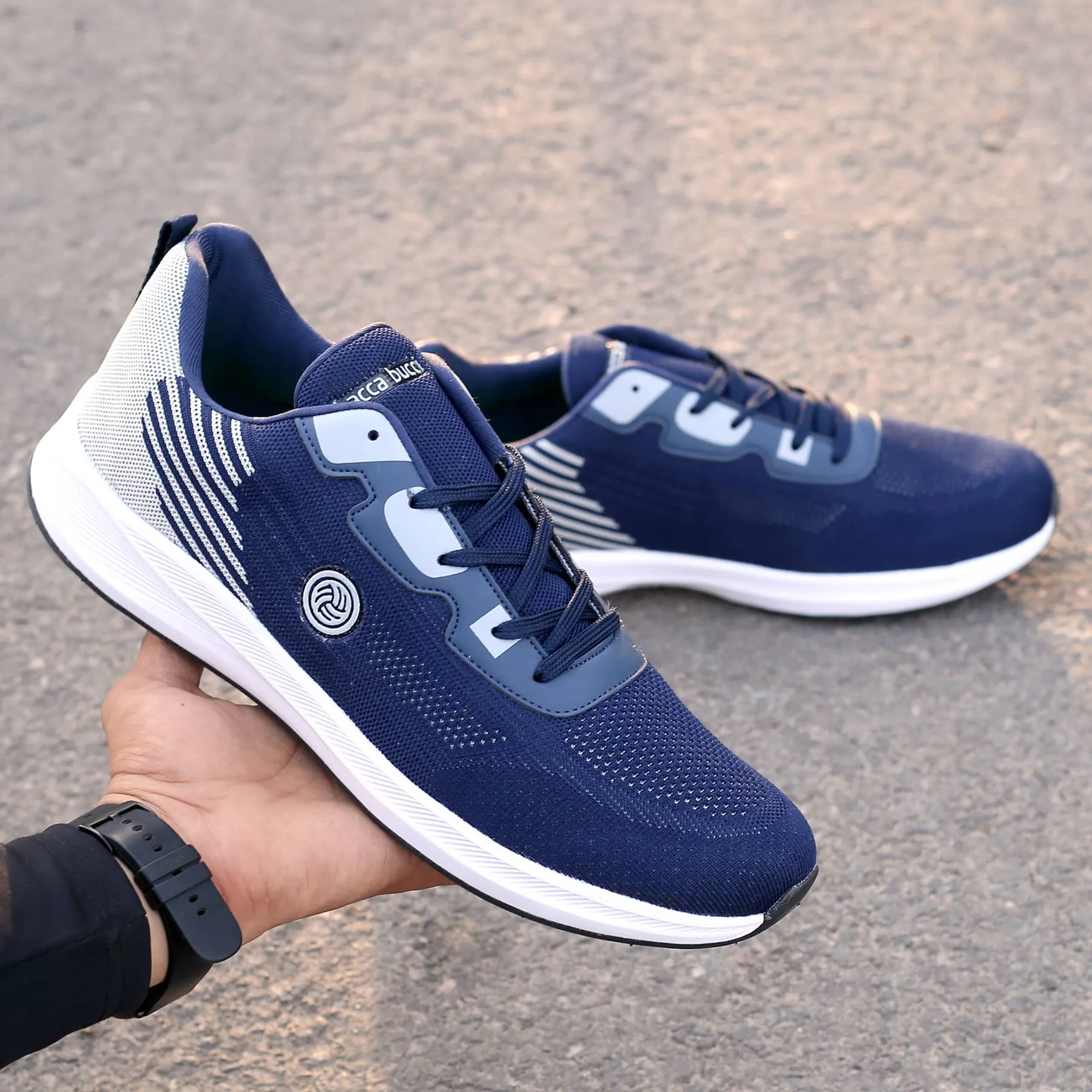 running in a mangrove area shoes Bacca Bucci Project Plus