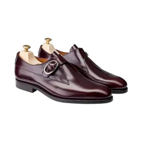 Round Toe Emily Burgundy Cavalry Calf
