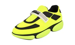 Modern Comfort Molded Heel Cushion Prada Women's Yellow Cloudbust Sneaker 1E293I