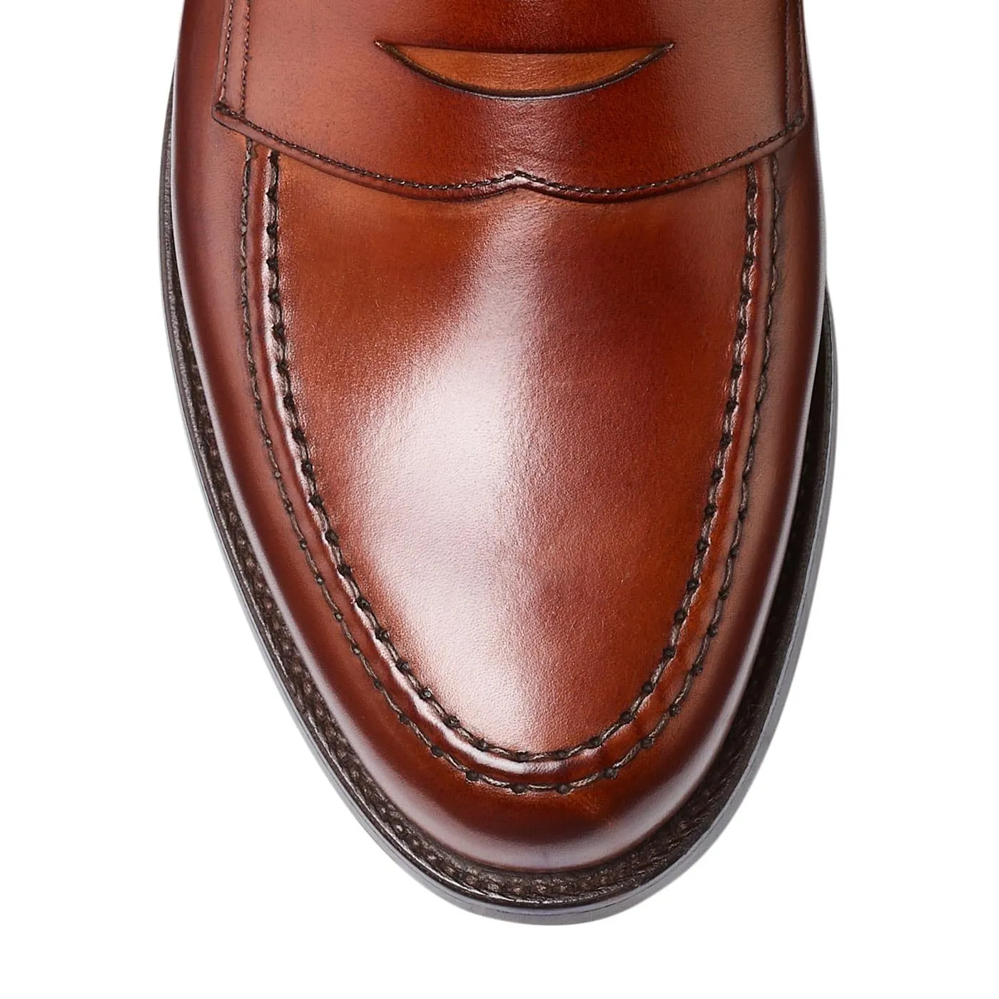 Boston Chestnut Burnished Calf Stylish Comfort