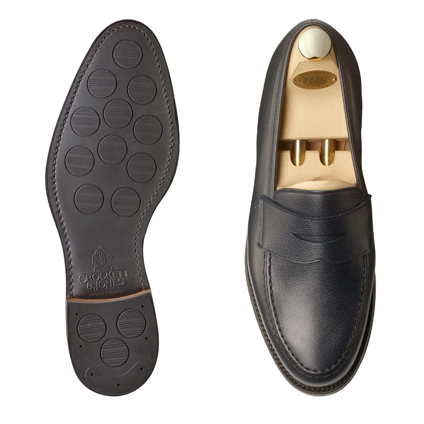 Boston Navy Cotswold Grain Air Mesh