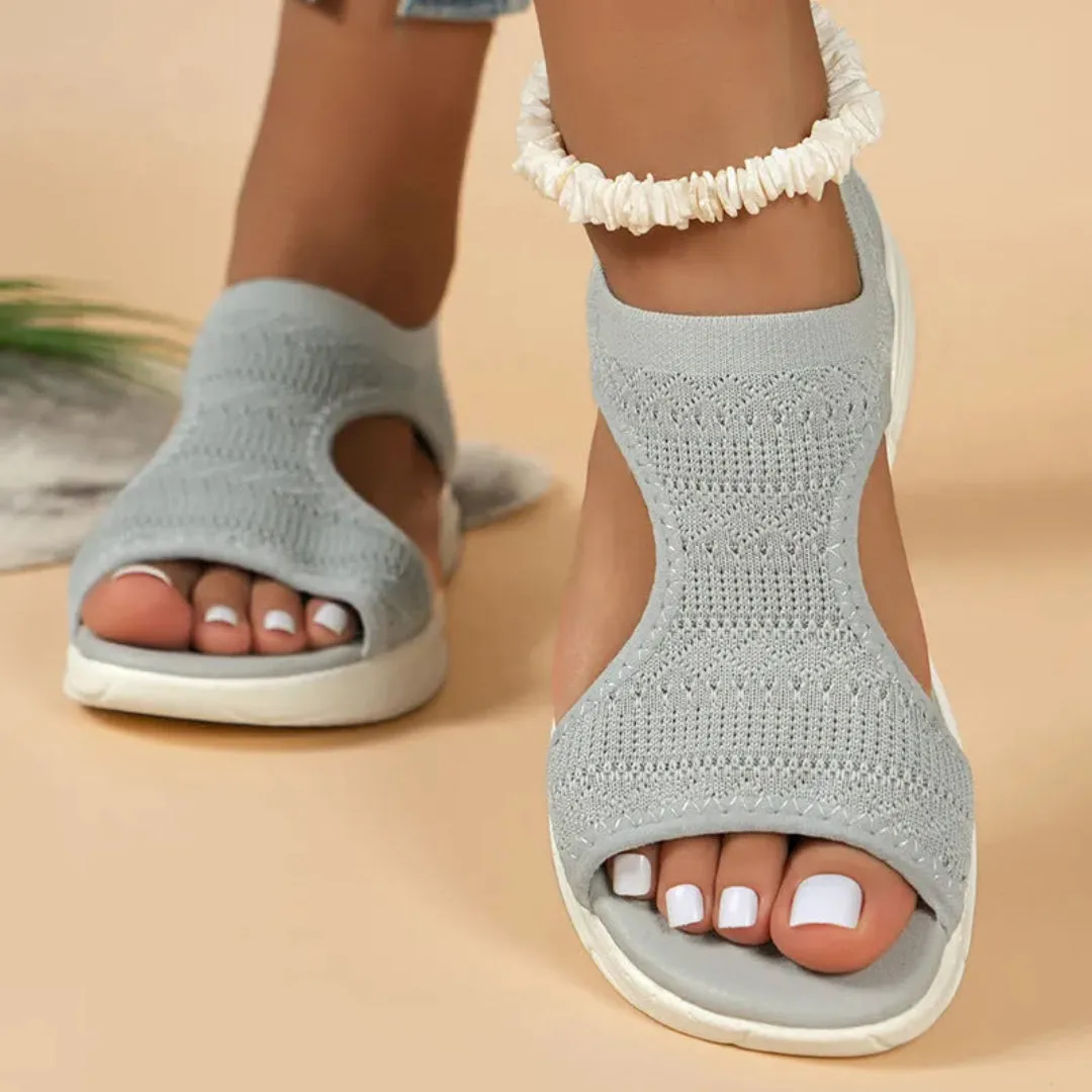 Minimal Weight Airy Feeling Brea Orthopedic Knit Sandals