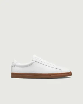 Low 1 | White Gum Padded Arch Flat Outsole