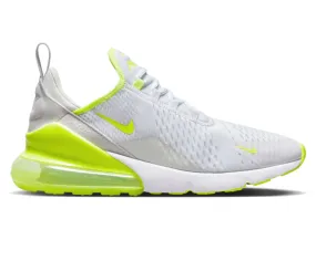 forefoot support Men's Nike Air Max 270 (White/Volt)