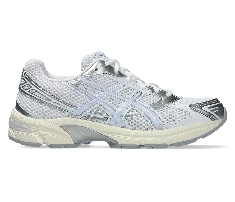 Men's Asics Gel-1130 (White/Blue Fade) morning - runner competitive - athlete shoes