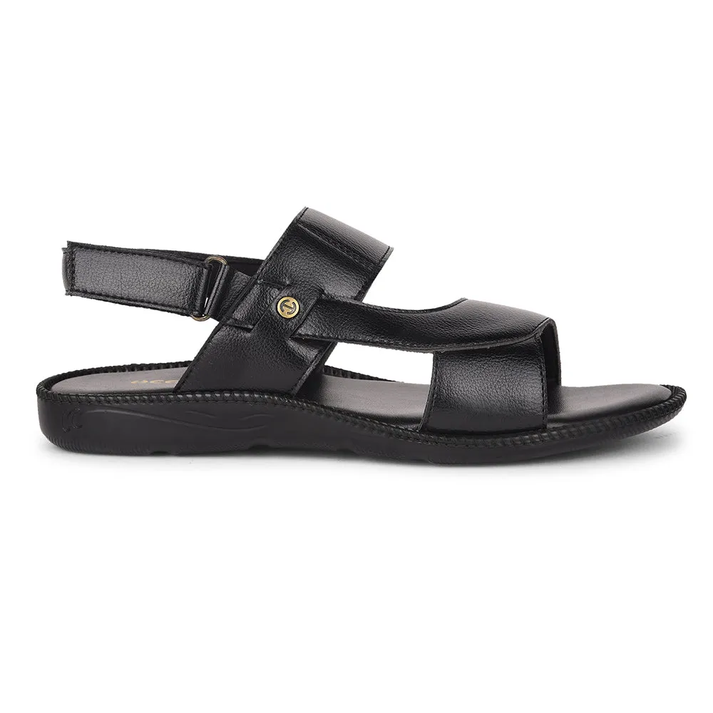 Classic Sandals Healers Black Casual Sandal For Men VCL-103 By Liberty