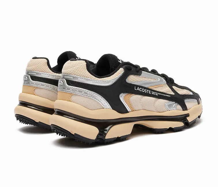 stain - resistant - coating shoes Flat Ground Men's Lacoste L003 2K24 124 1 SMA (Light Tan/Black)