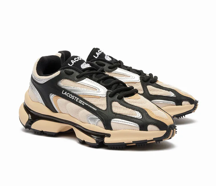 Men's Lacoste L003 2K24 124 1 SMA (Light Tan/Black) Daily Comfort encourage activity