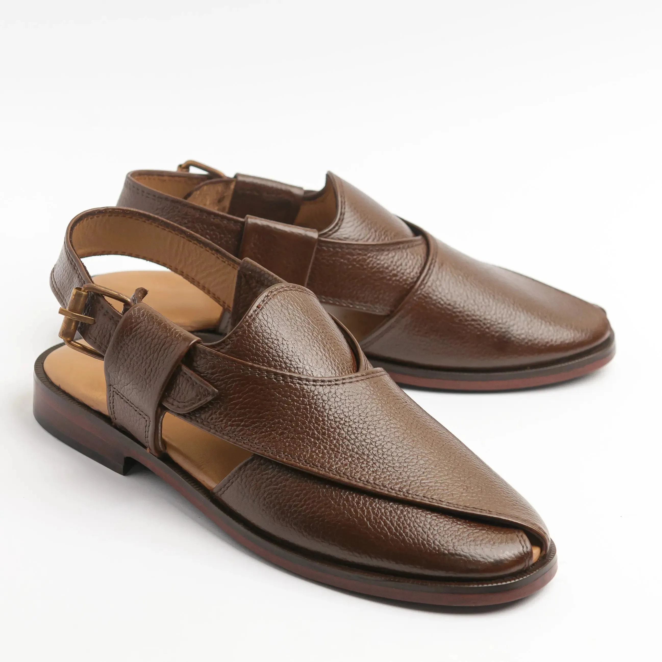 Mughal - Dark Brown Breathable Design