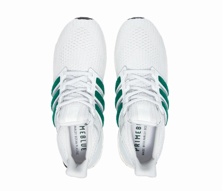 warm weather Men's Adidas Ultraboost 4.0 DNA (White/Collegiate Green)
