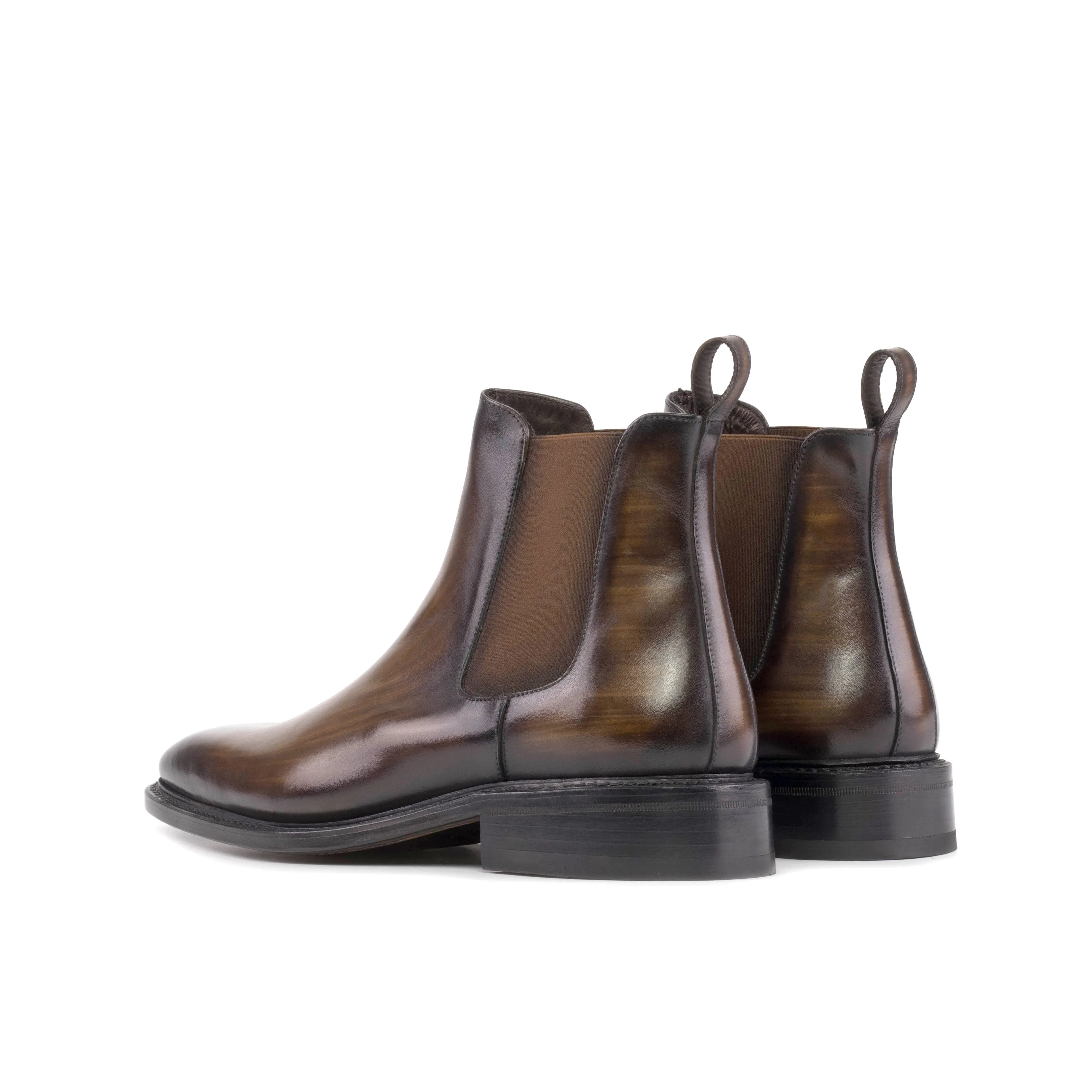Sun shield Brown Patina Chelsea Boots