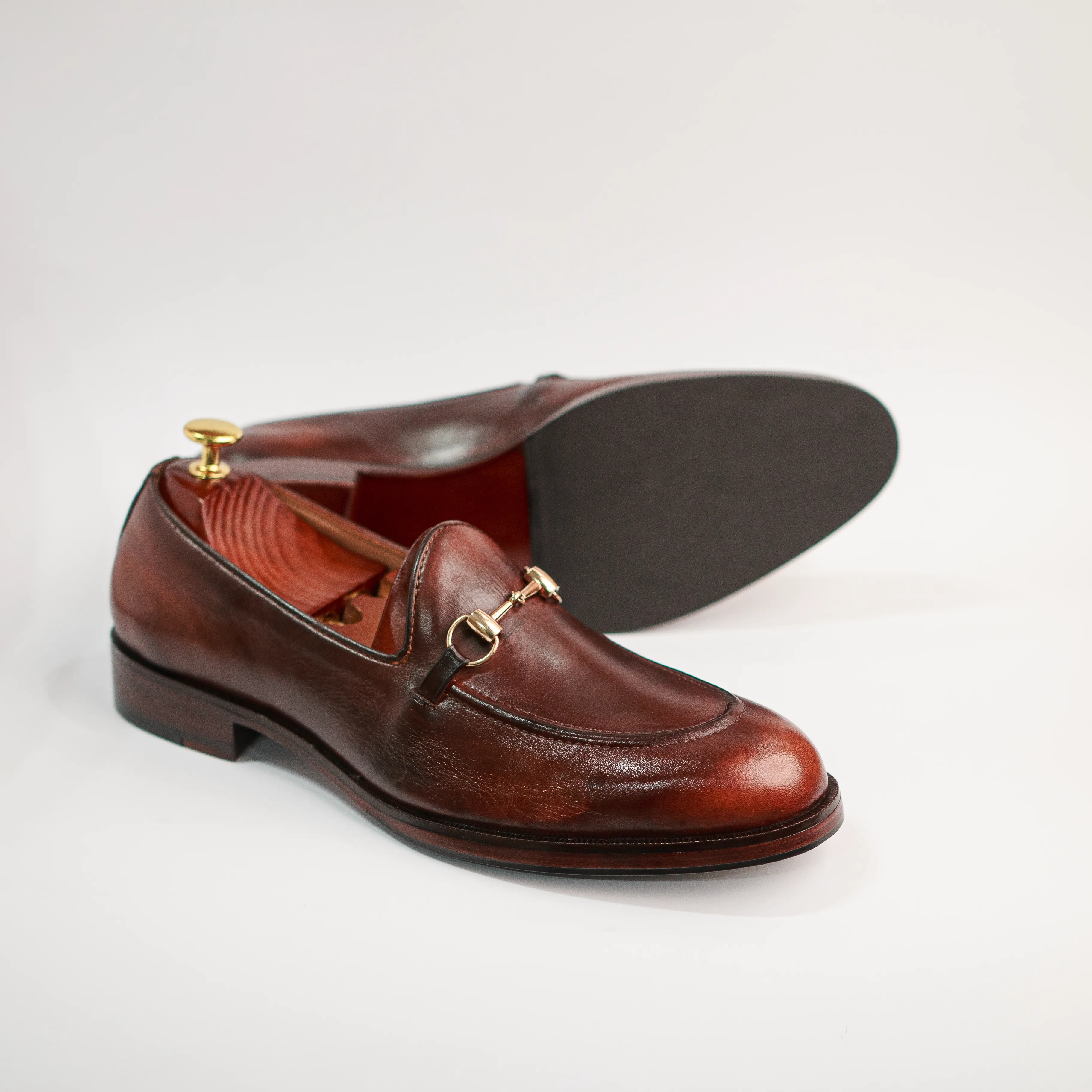 Elegant Office Shoes Trendy Look Verona - Dark Brown